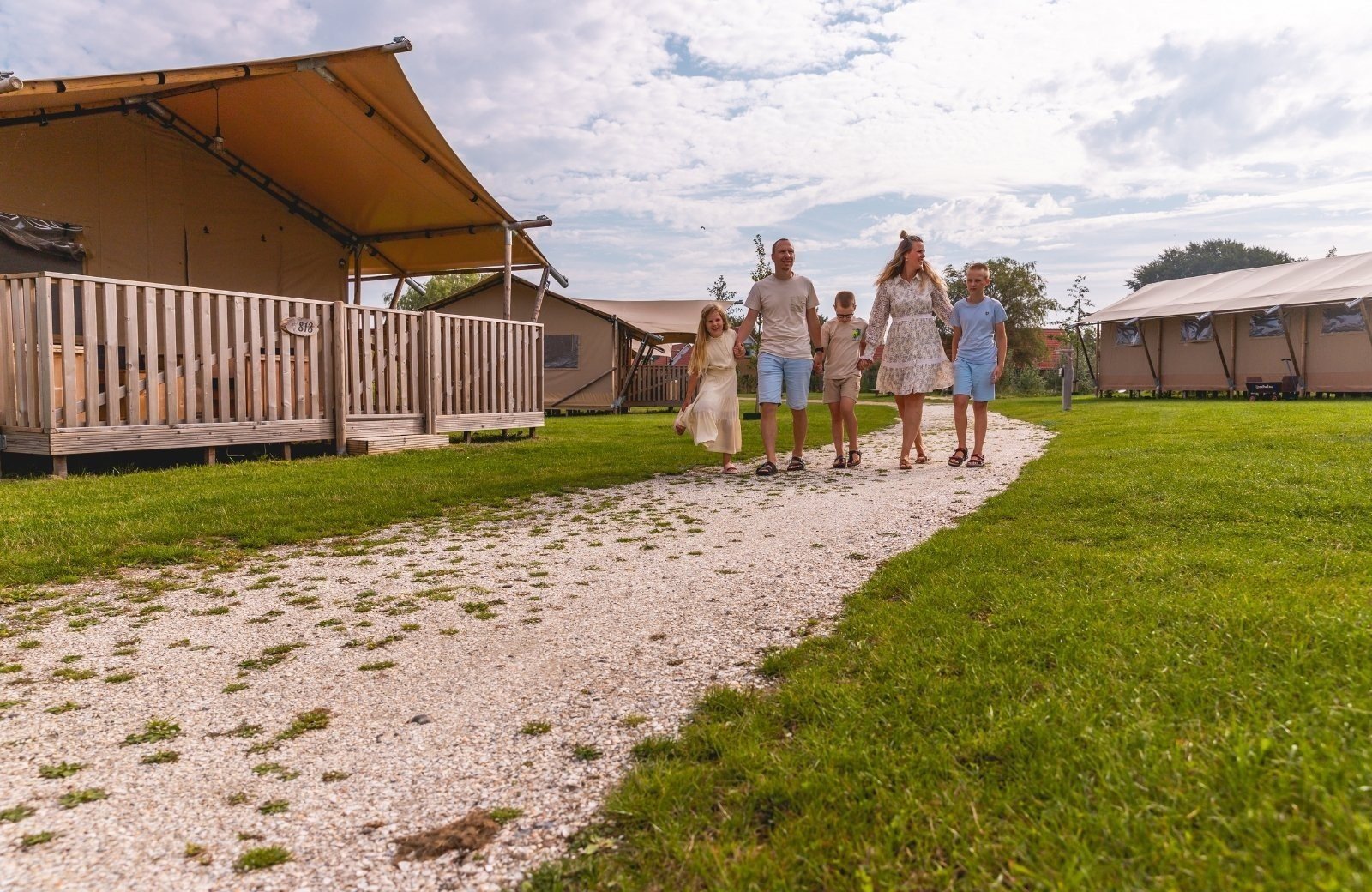 Glampingtent huren noord holland