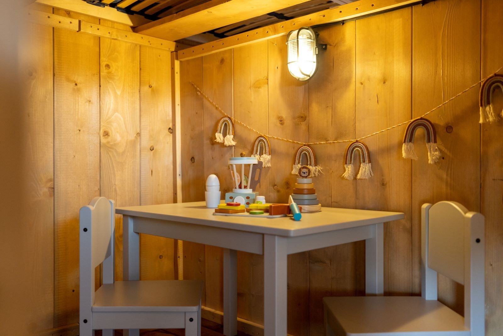 Safarilodge gazelle speelkamer