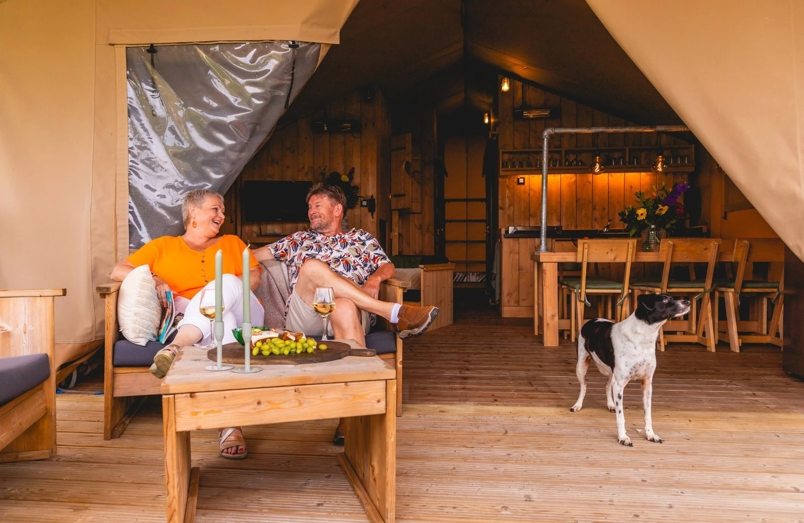 Safaritent noord holland ijsselhof