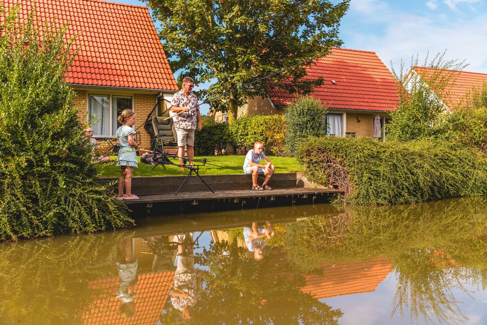 Vissen op villavakantiepark ijsselhof 6ae05fd3a46b4